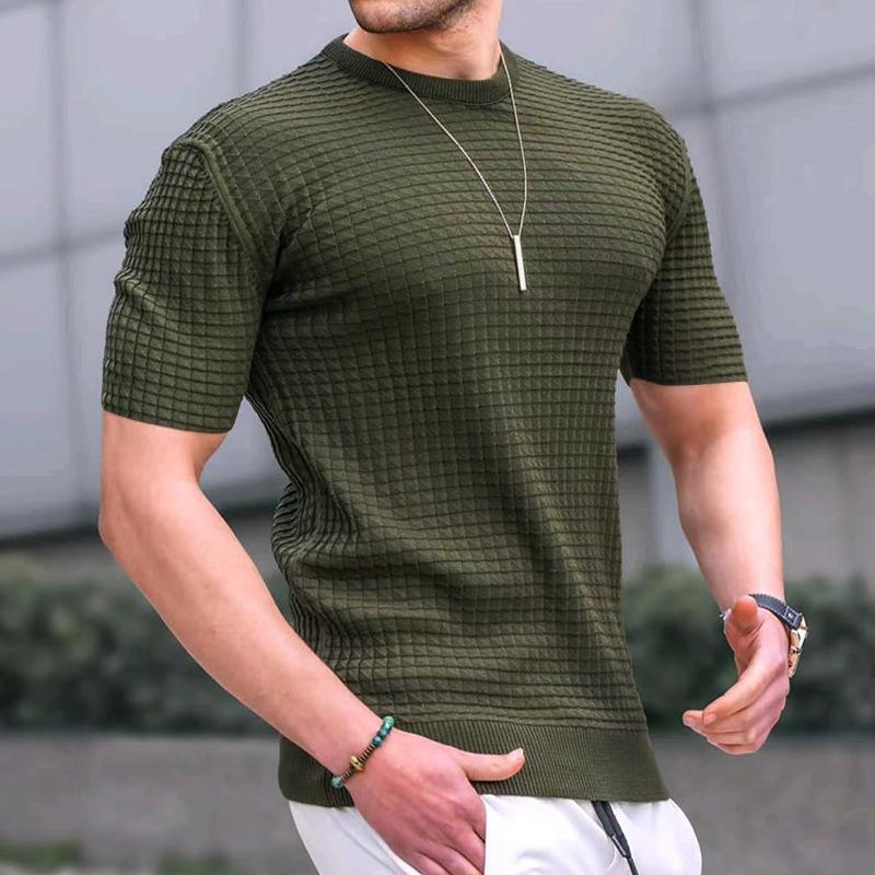 t-shirt-gaufre-vintage-col-rond-vintage