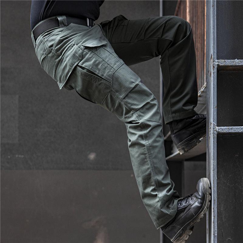 Pantalones cargo impermeables vintage para exteriores