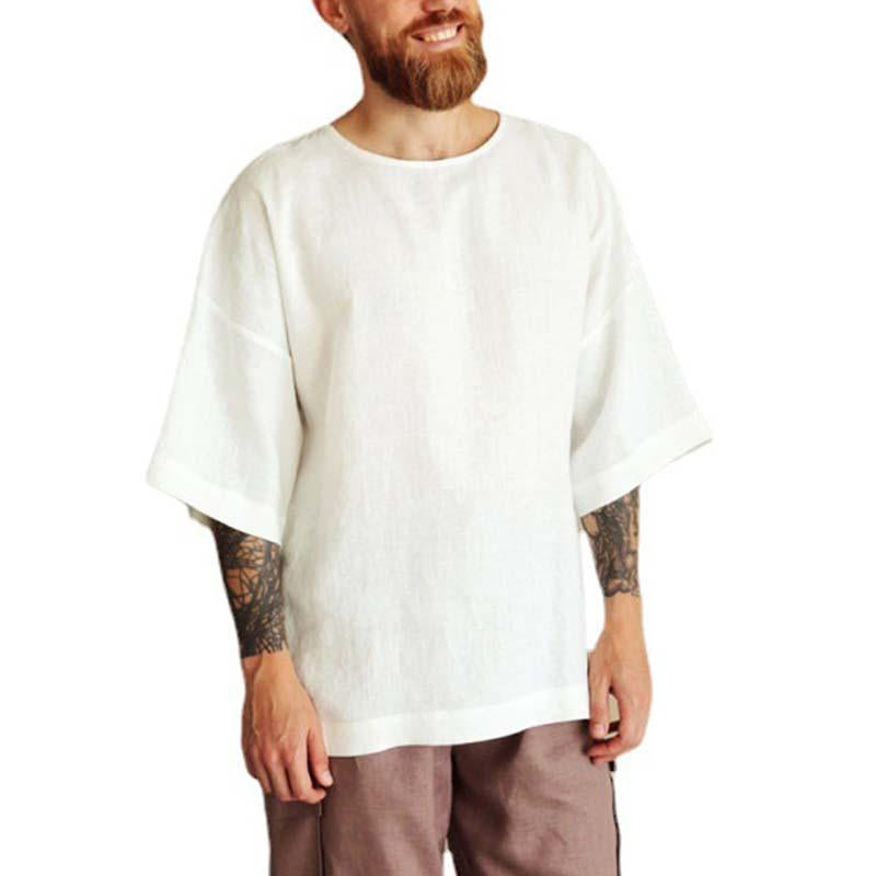 t-shirt-vintage-manches-longues-col-rond