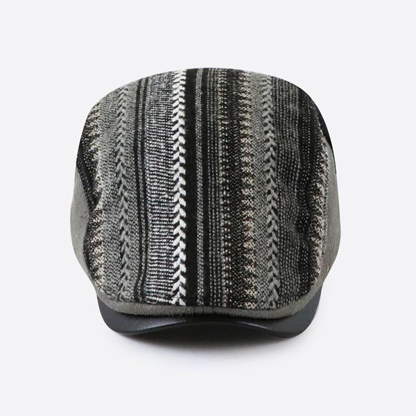 chapeau-cuir-panneau-vintage