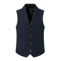 gilet-decontracte-poche-plaquee-col-v-vintage