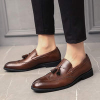 chaussures-slip-on-cuir-vintage