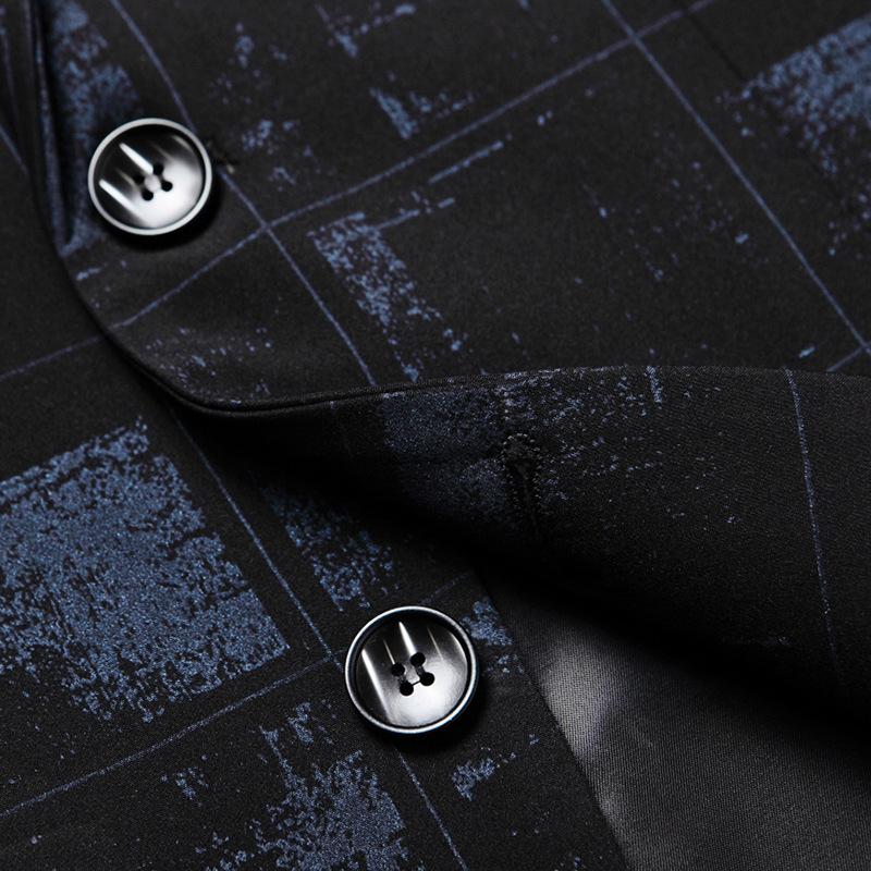 blazer-vintage-decontracte-imprime-graphique