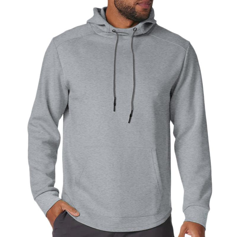 sweat-capuche-vintage-manches-raglan-couleur-unie