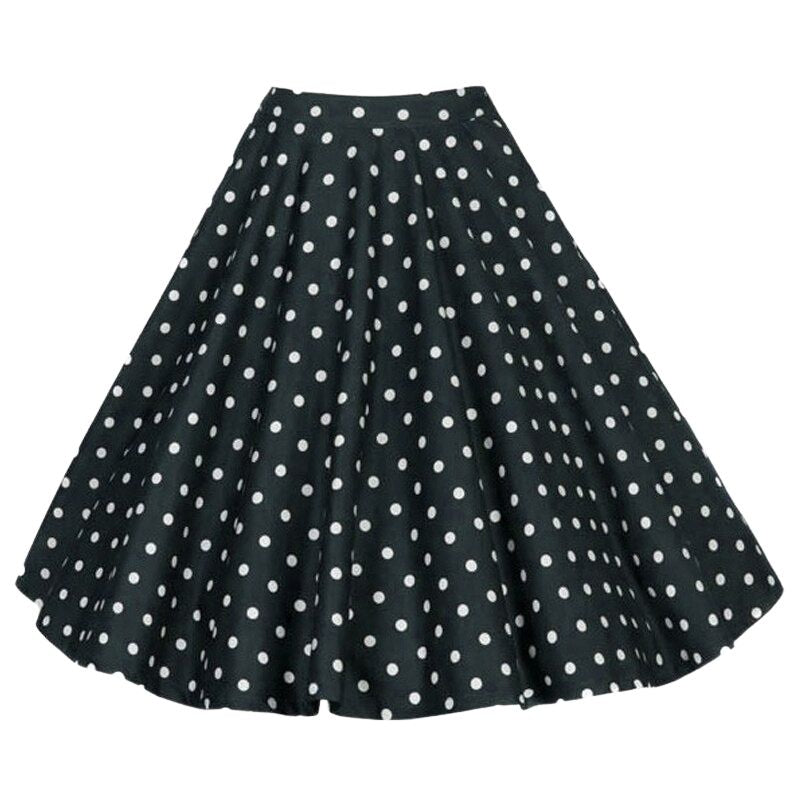 jupe-a-pois-annee-60