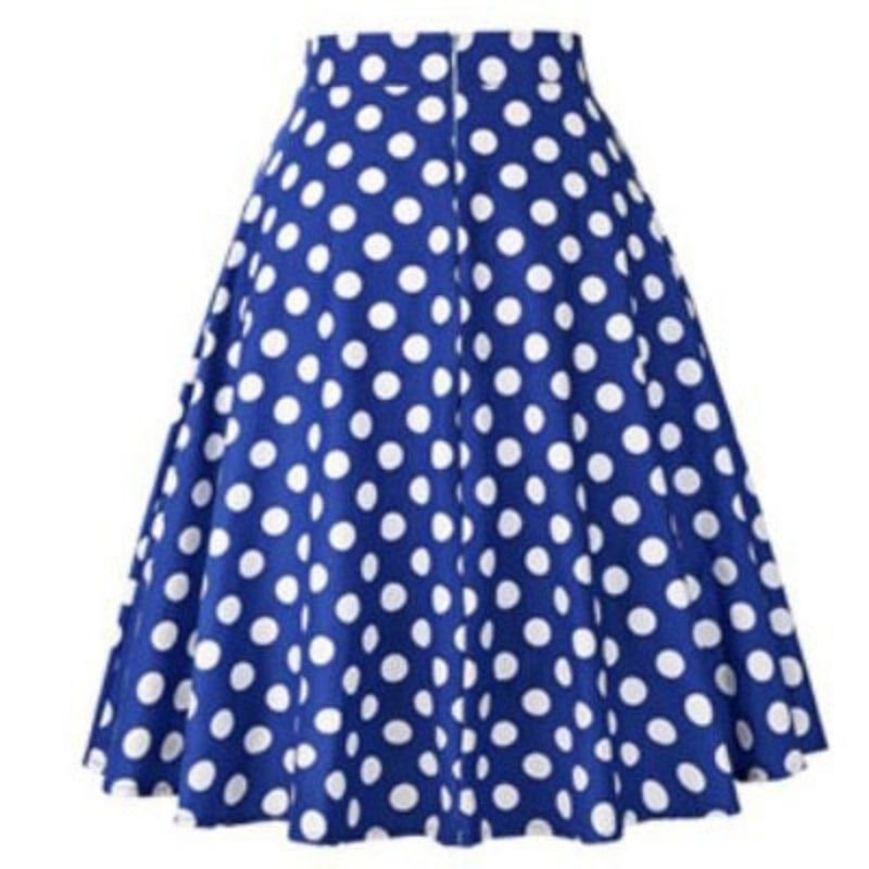     jupe-a-pois-vintage