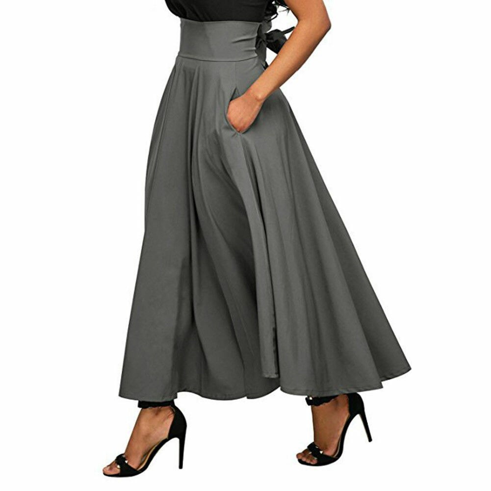    jupe-longue-vintage-gris
