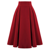      jupe-vintage-longue-taille-haute