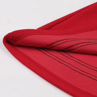 jupe-annee-80-patineuse-rouge