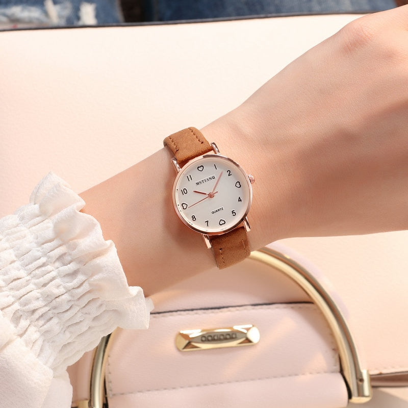    montre-bracelet-cuir-femme-vintage