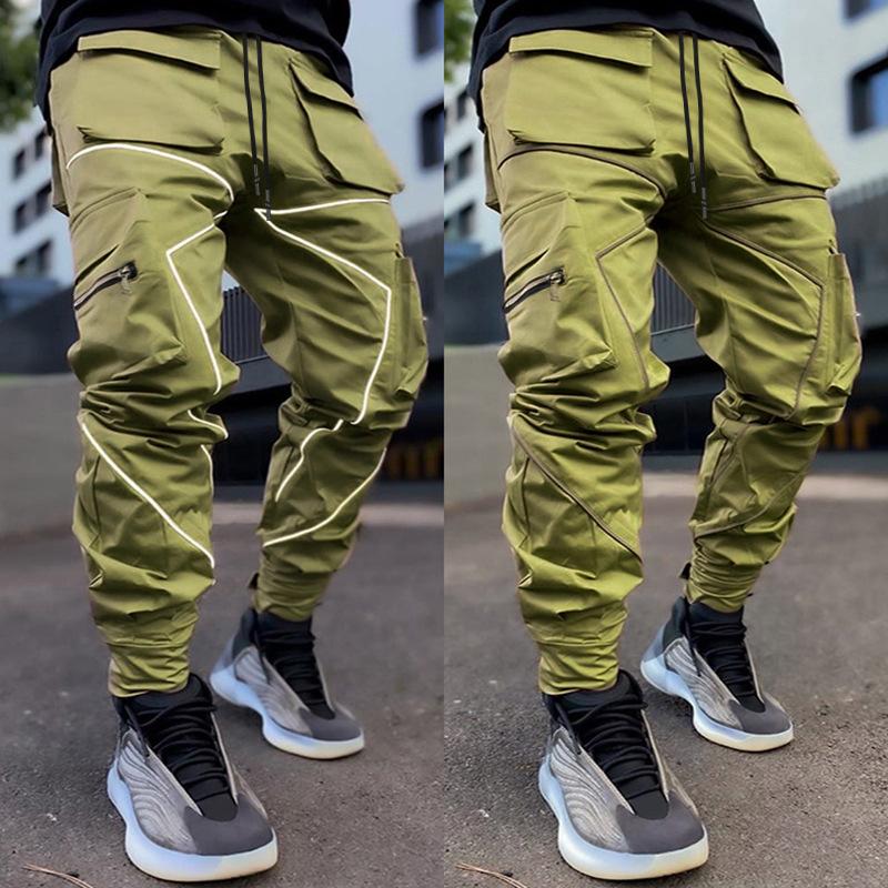 pantalon-sport-decontracte-multi-poches-vintage