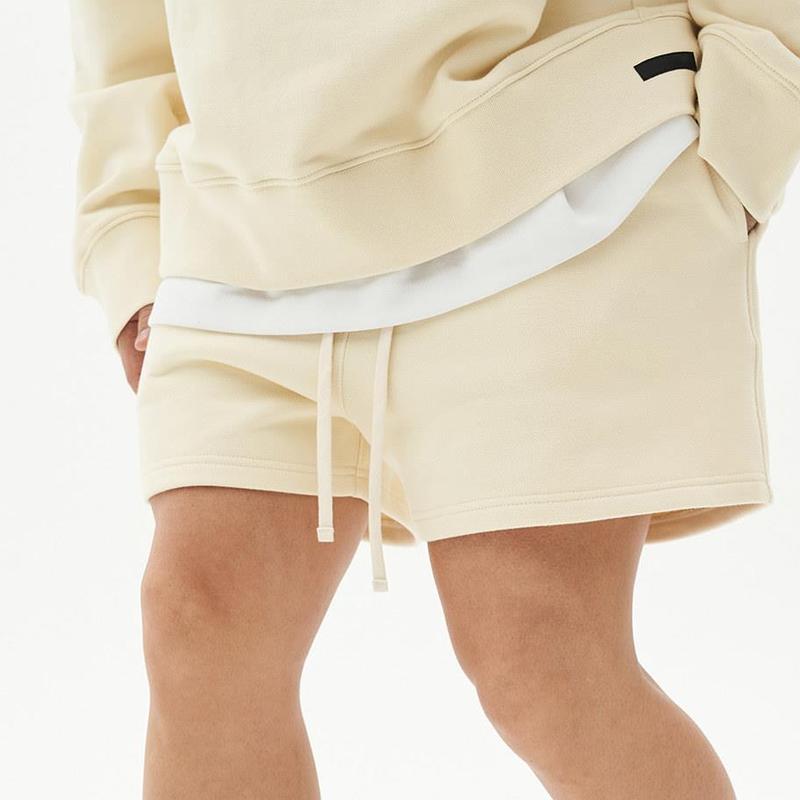 short-vintage-coton-ample-uni