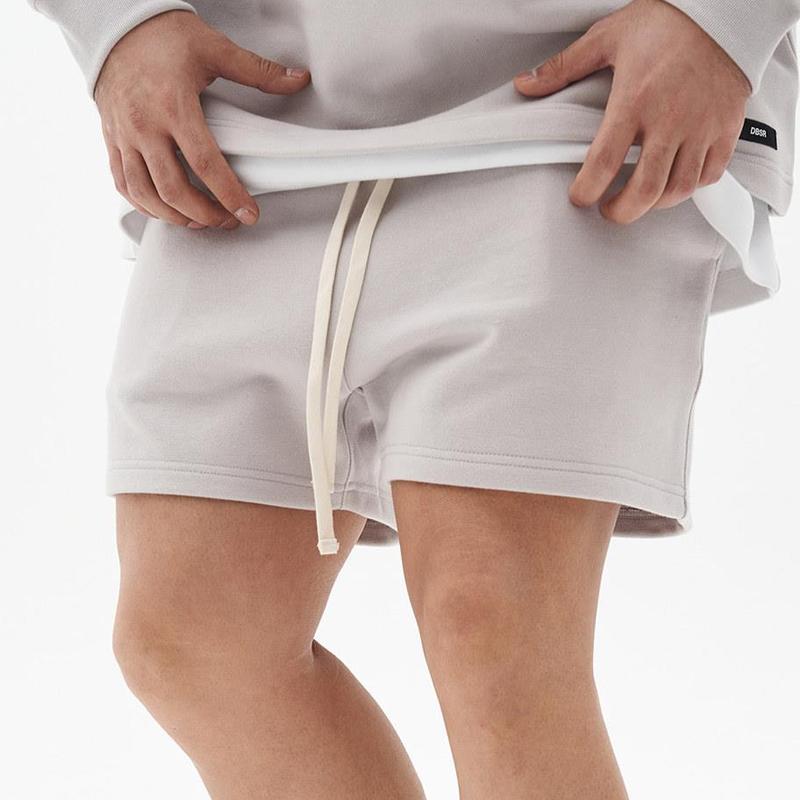 short-vintage-coton-ample-uni