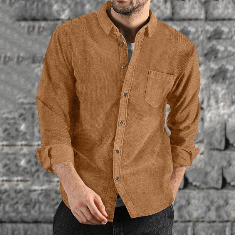 chemise-vintage-couleur-unie-style-chic