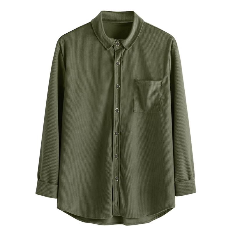 chemise-vintage-couleur-unie-style-chic