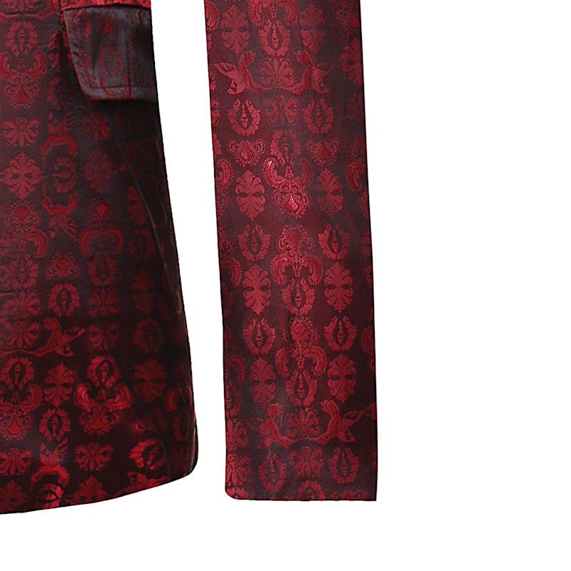 blazer-un-bouton-imprime-graphique-retro-pour-homme