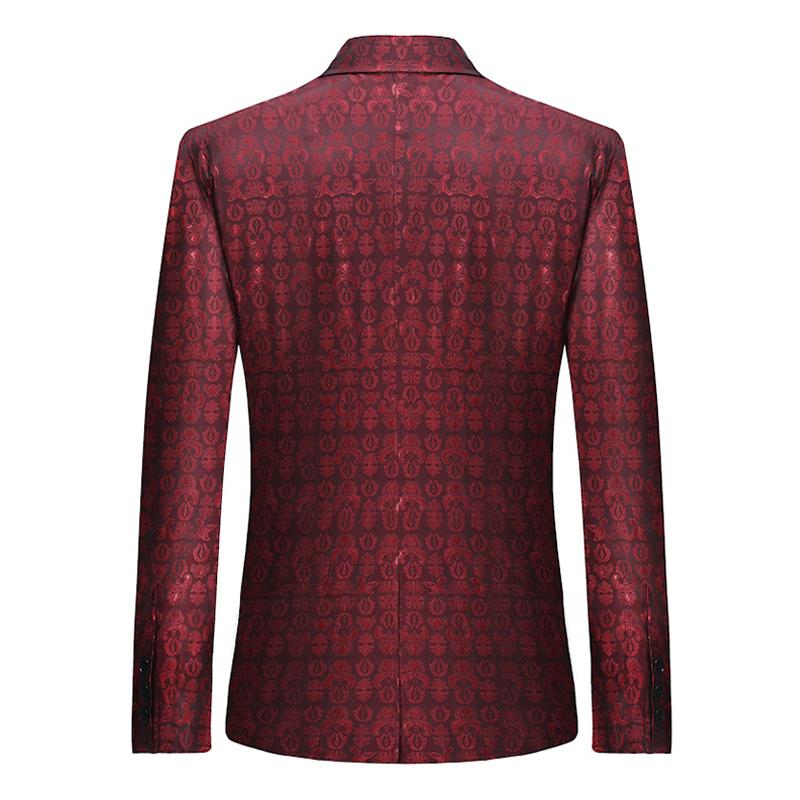 blazer-un-bouton-imprime-graphique-retro-pour-homme