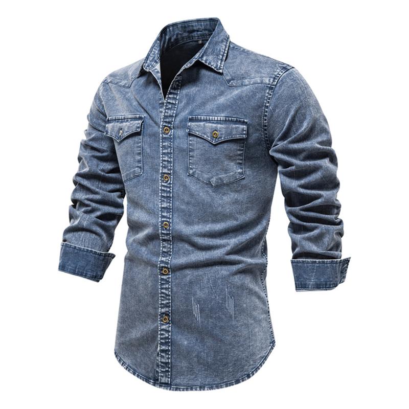chemise-jean-delave-revers-vintage