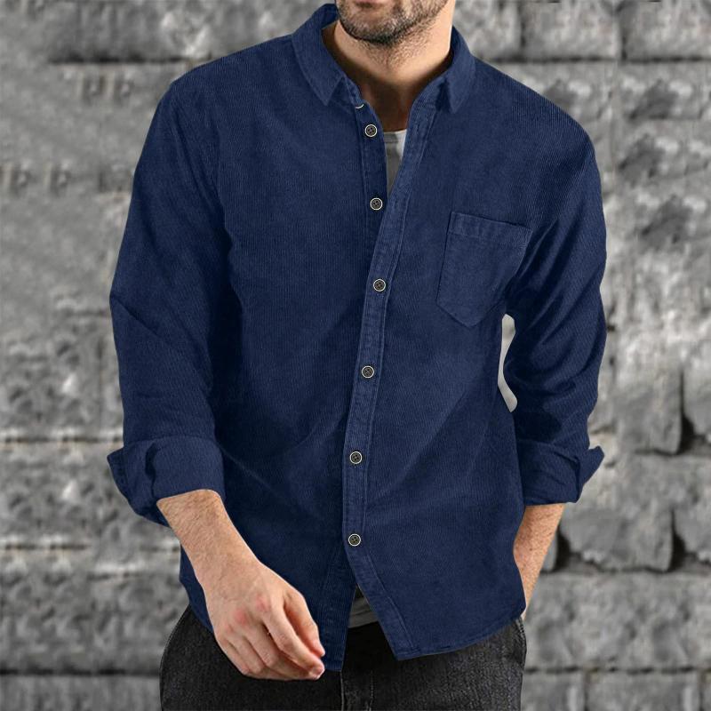 chemise-vintage-couleur-unie-style-chic