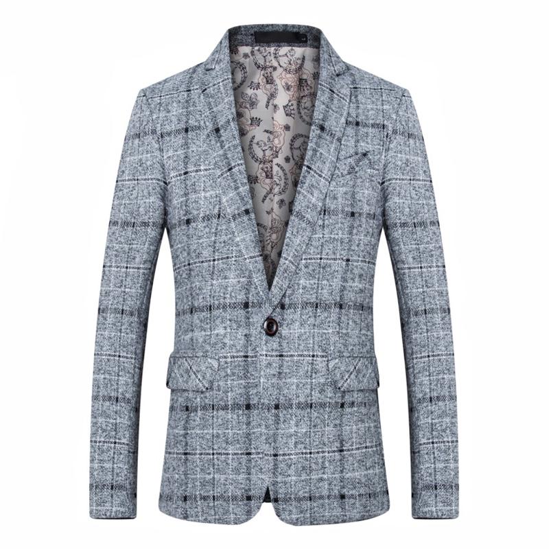 blazer-vintage-bouton-carreaux
