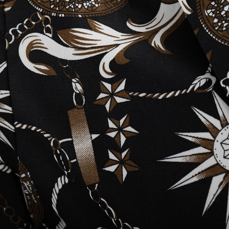 blazer-decontracte-bouton-imprime-graphique-retro