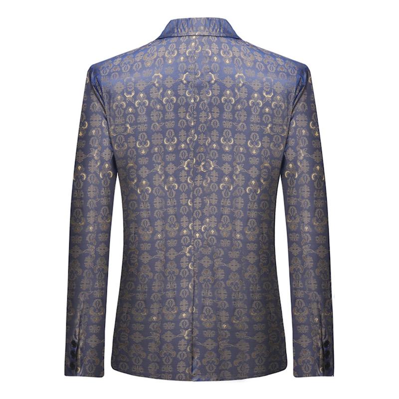 blazer-un-bouton-imprime-graphique-retro-pour-homme