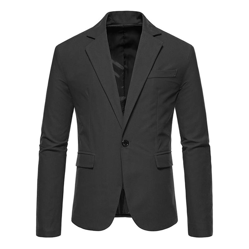 Blazer vintage de ante con un botón