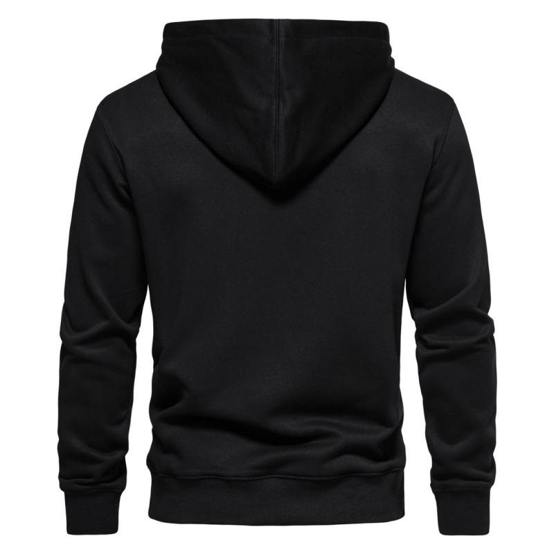 sweat-capuche-uni-ample-col-cordon-vintage