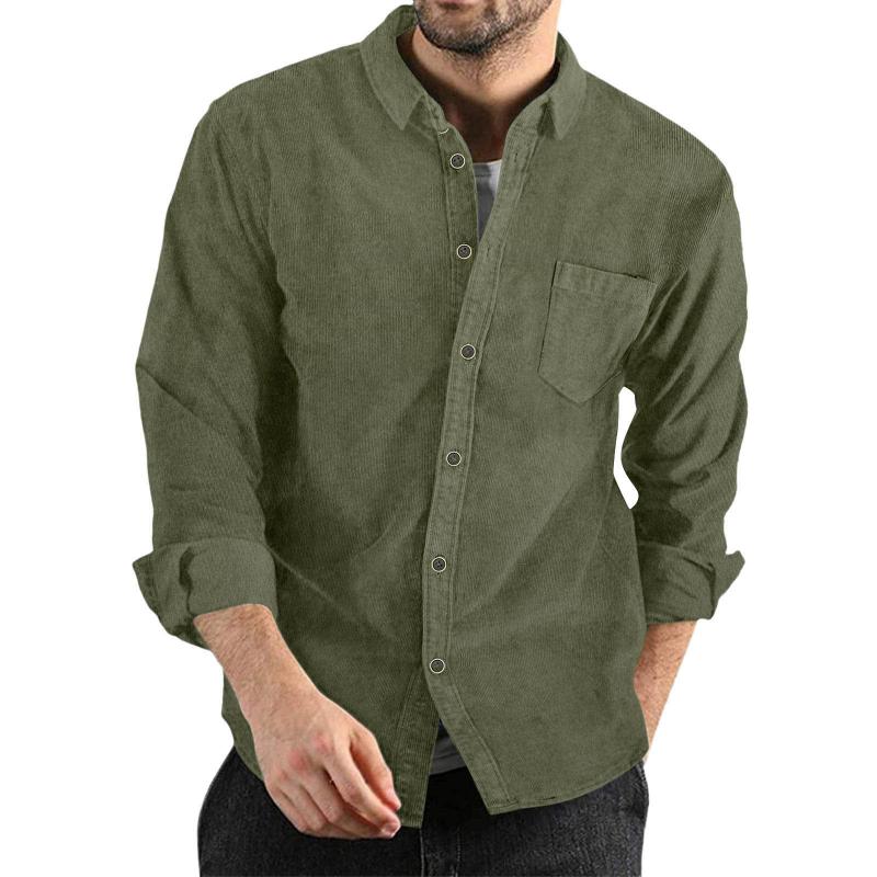 chemise-vintage-couleur-unie-style-chic