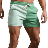 short-sport-coton-blocs-couleurs-vintage