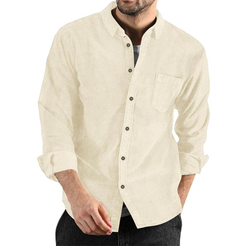 chemise-vintage-couleur-unie-style-chic
