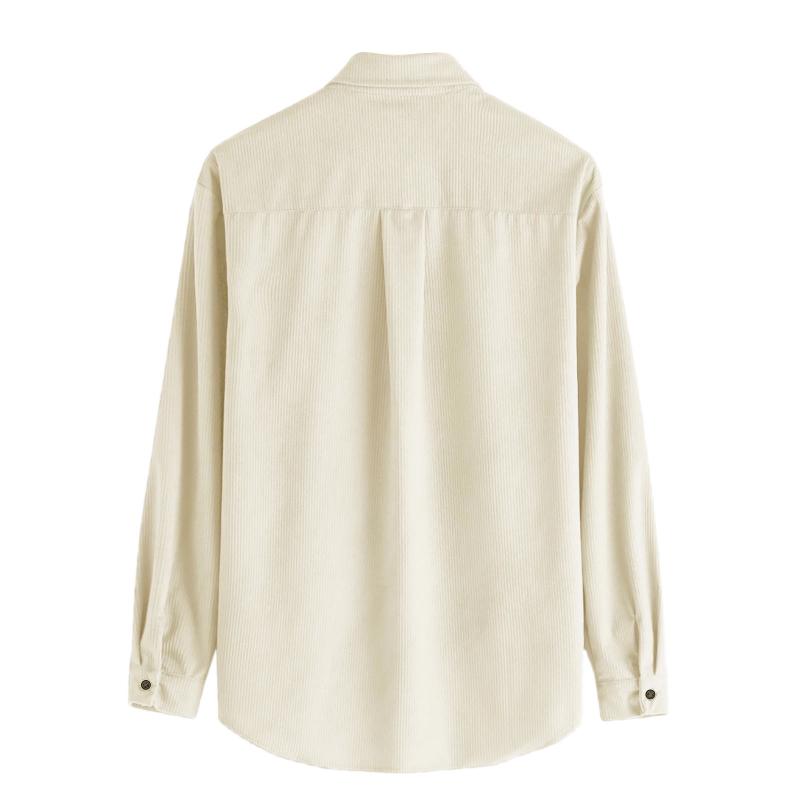 chemise-vintage-couleur-unie-style-chic
