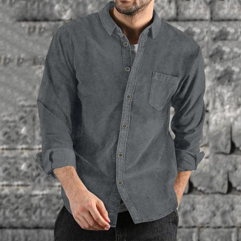 chemise-vintage-couleur-unie-style-chic