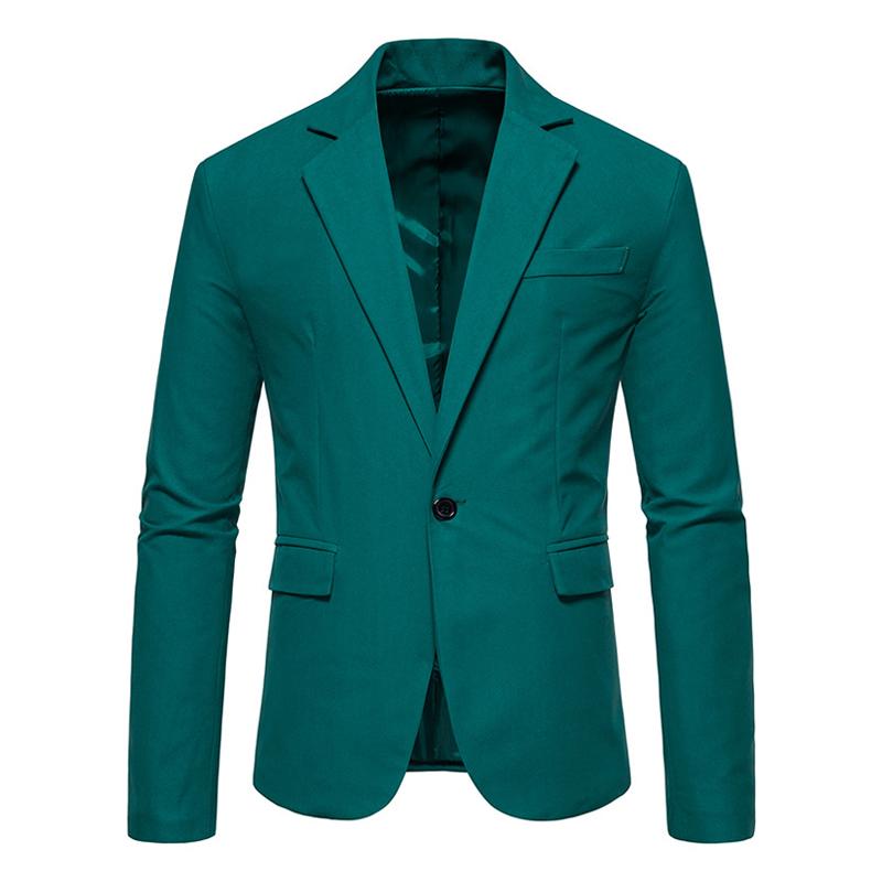 Blazer vintage de ante con un botón