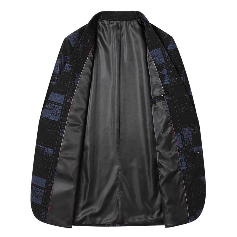 blazer-vintage-decontracte-imprime-graphique