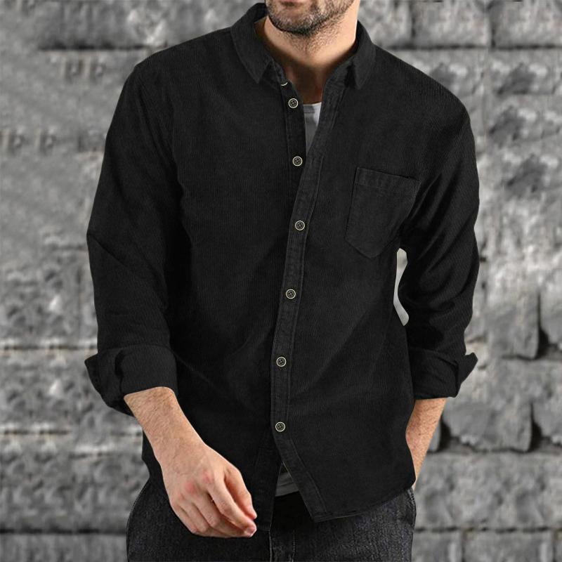 chemise-vintage-couleur-unie-style-chic
