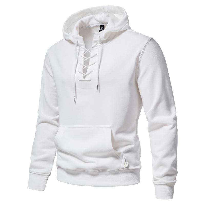 sweat-capuche-uni-ample-col-cordon-vintage