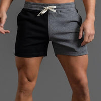 short-sport-coton-blocs-couleurs-vintage