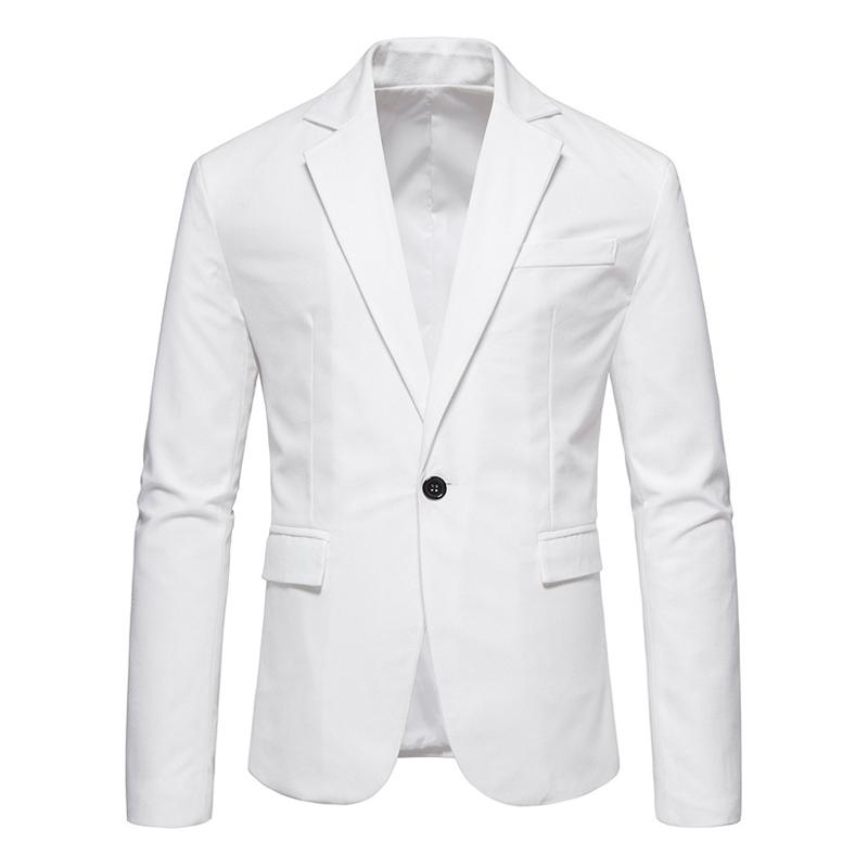 Blazer vintage de ante con un botón