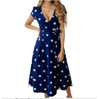 robe-a-pois-femme-vintage