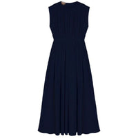 robe-bleu-marine-vintage