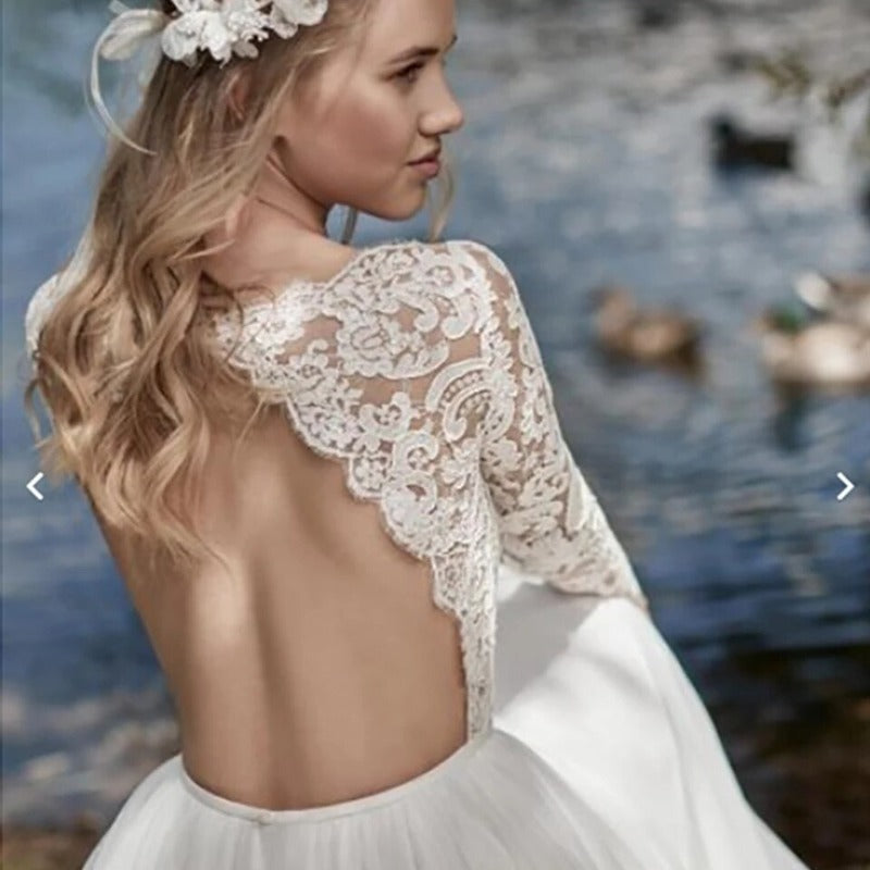 Vestido de novia vintage de los años sesenta