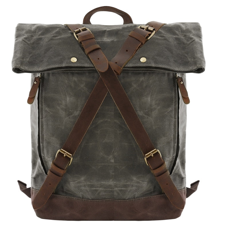 sac-a-dos-toile-cuir-style-vintage