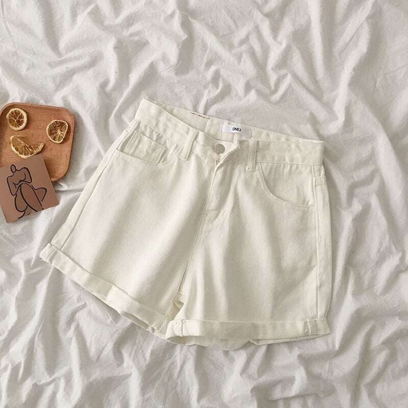    short-femme-vintage-blanc
