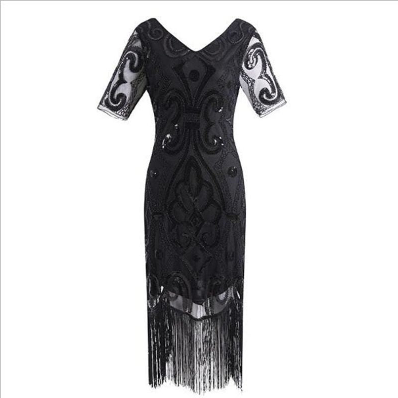 taille-ande-robe-charleston-a-manches-femme