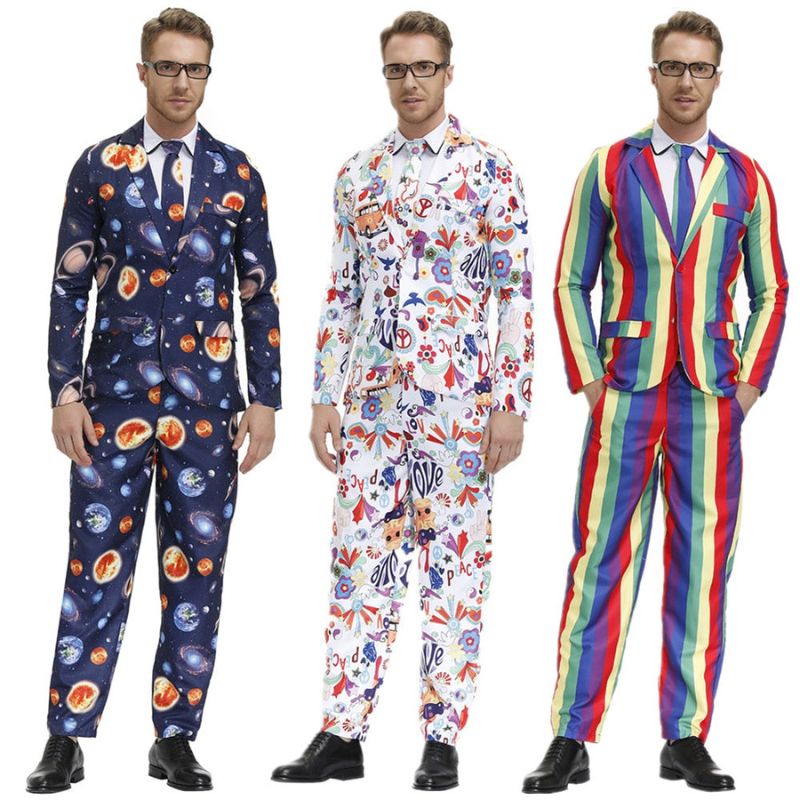 Traje de los 80 para hombre
