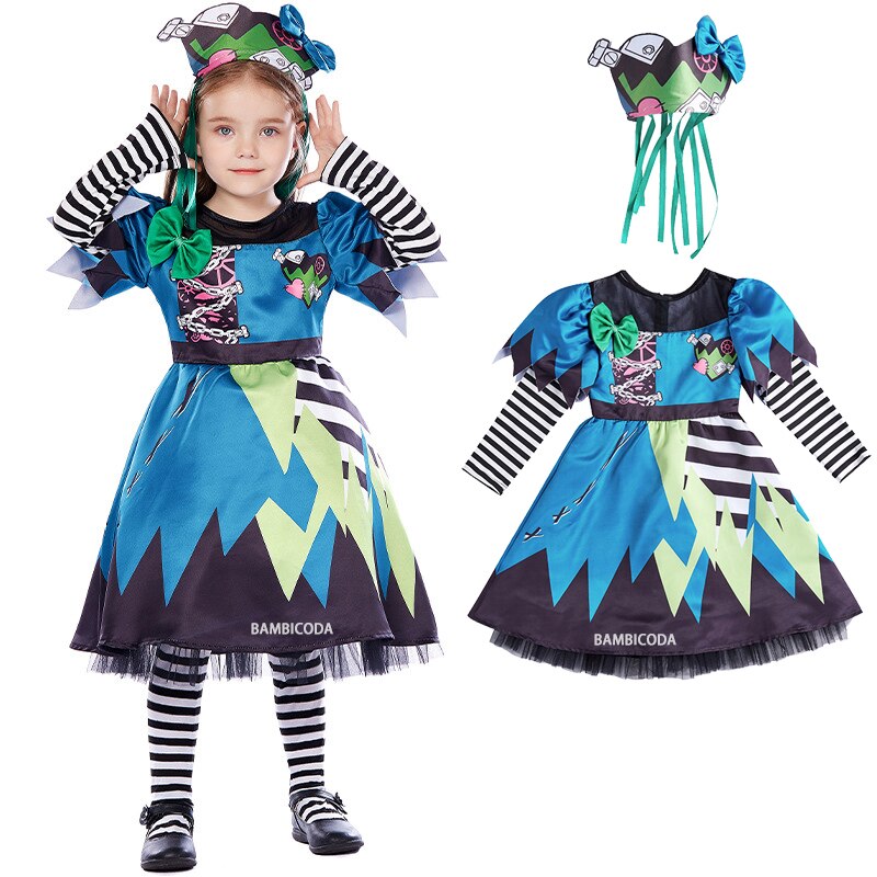 tenu-disco-enfant-fille-robe-style
