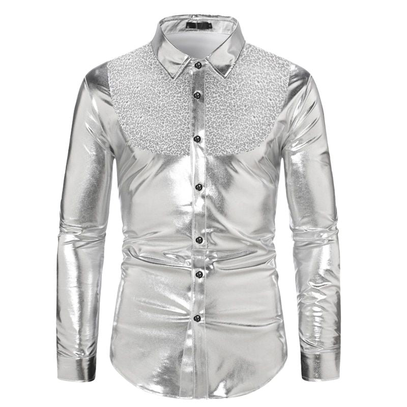tenue-annee-80-homme-brillante