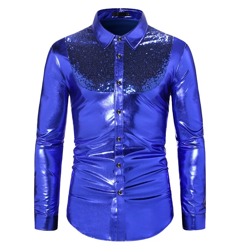 tenue-annee-80-homme-brillante