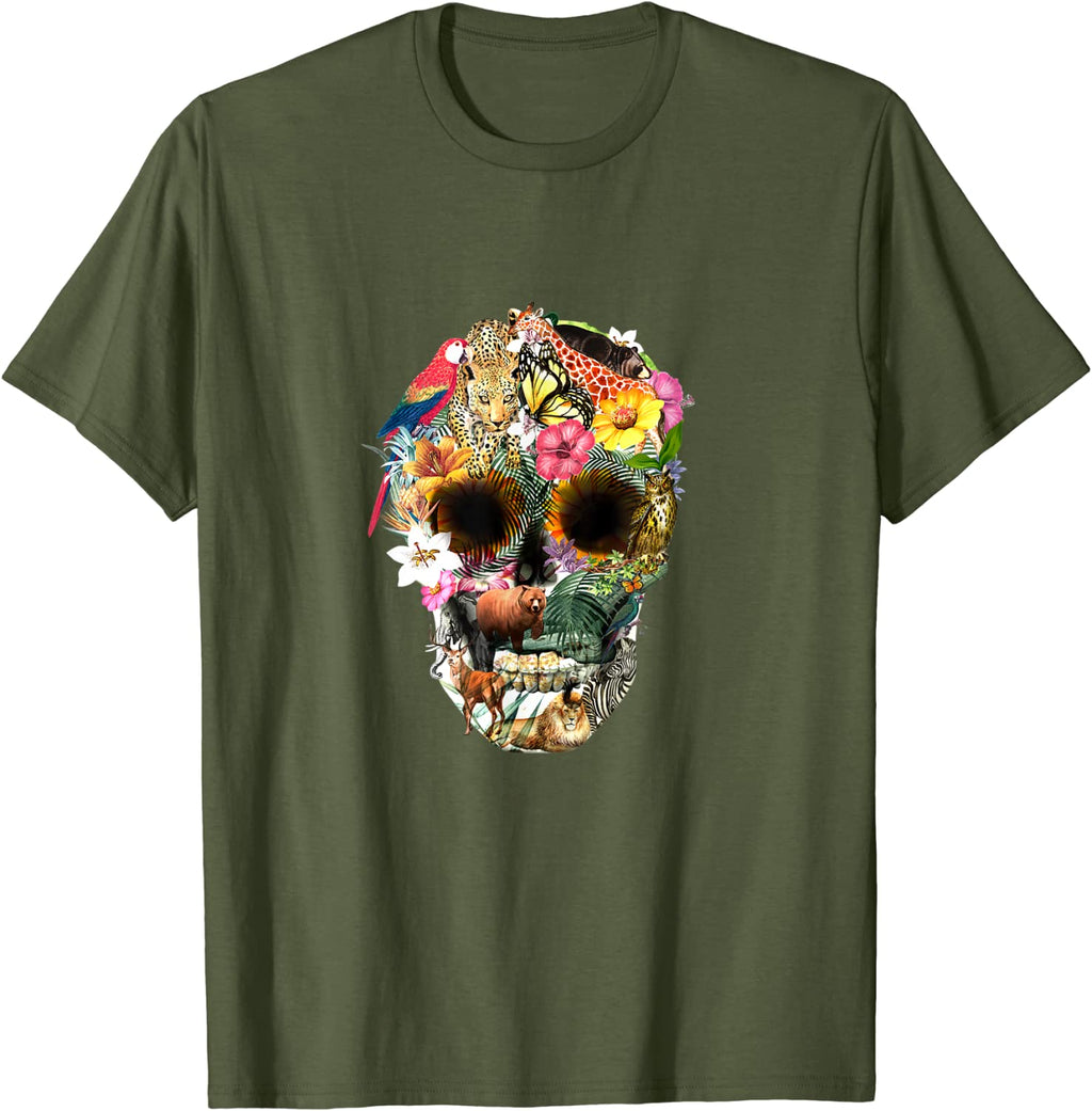 Camiseta clásica de los 80 con estampado 
